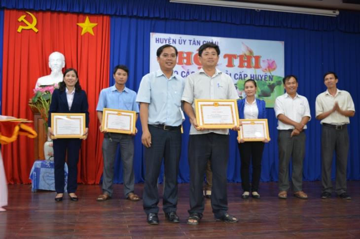 Tân Châu hội thi báo cáo viên giỏi cấp huyện năm 2016  